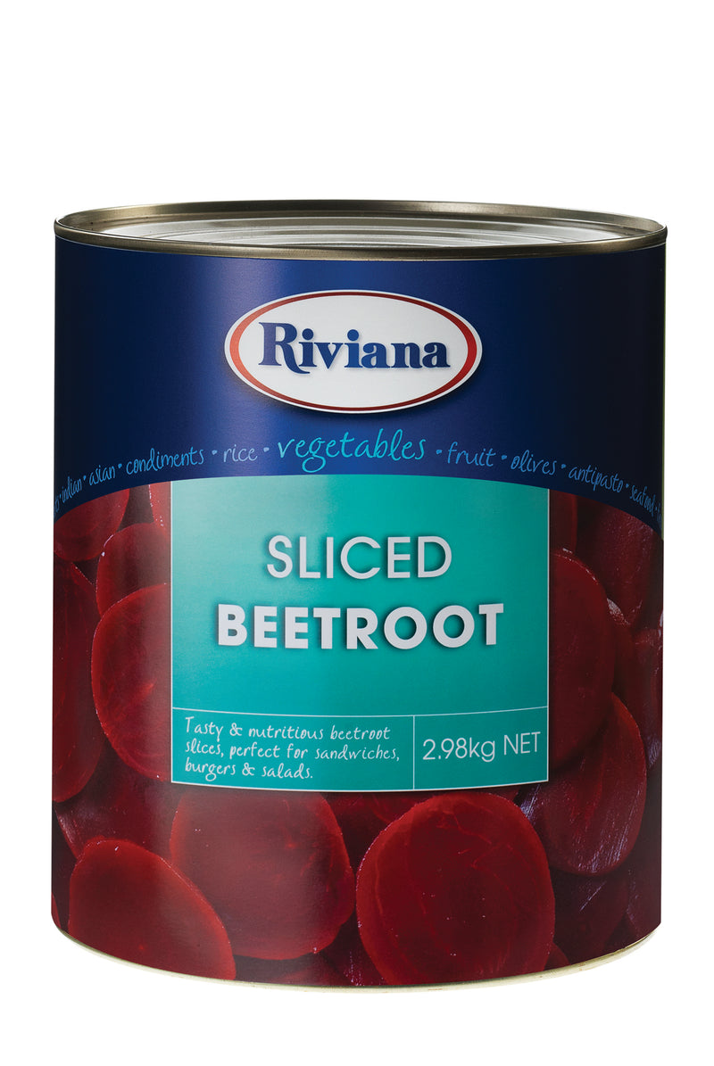Beetroot Sliced A9 Tin Riviana.