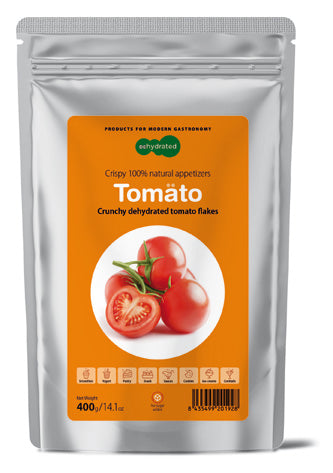 Tomato Dehydrated Crispy Flakes 400g Bag LyoFeeling
