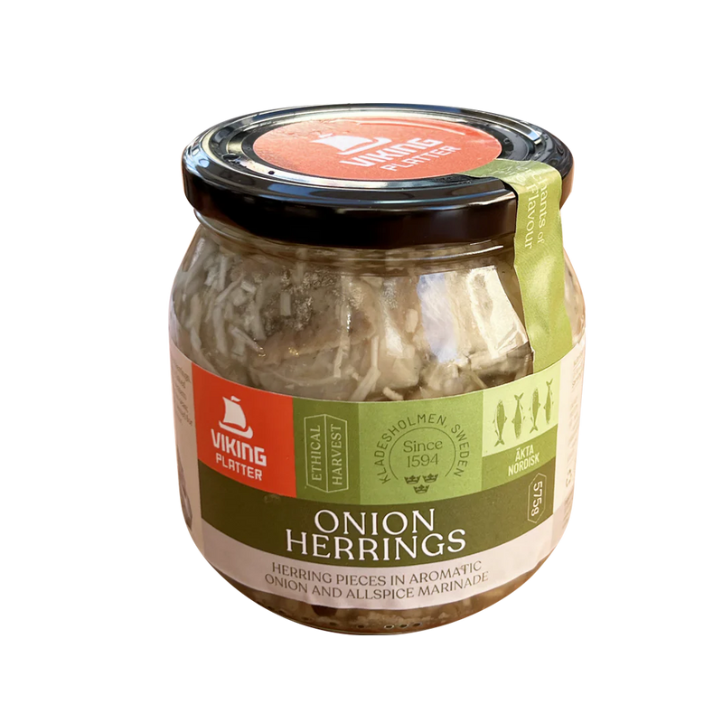 Onion Pickled Herrings 600g Jar Viking Platter