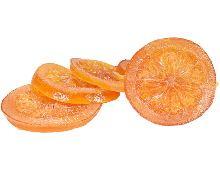 Oranges Slice Glace 1kg bag  (Pre Order)