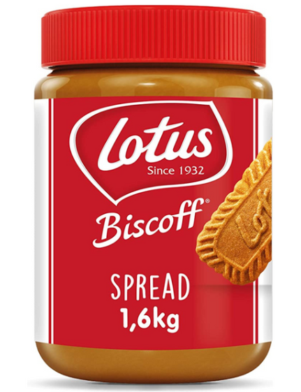 Biscoff Biscuit Spread Creamy 1.6kg Lotus