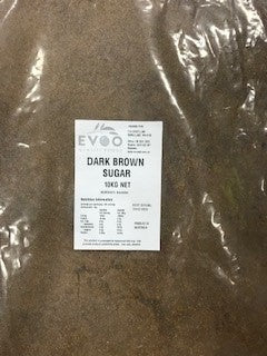 Dark Brown Sugar 10kg Bag Evoo QF
