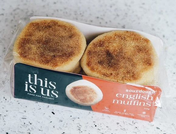 Sourdough English Muffin 8 x 6 Pack Carton Frozen This is Us