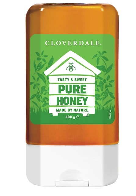 Pure Honey Squeeze 400ml Bottle Cloverdale