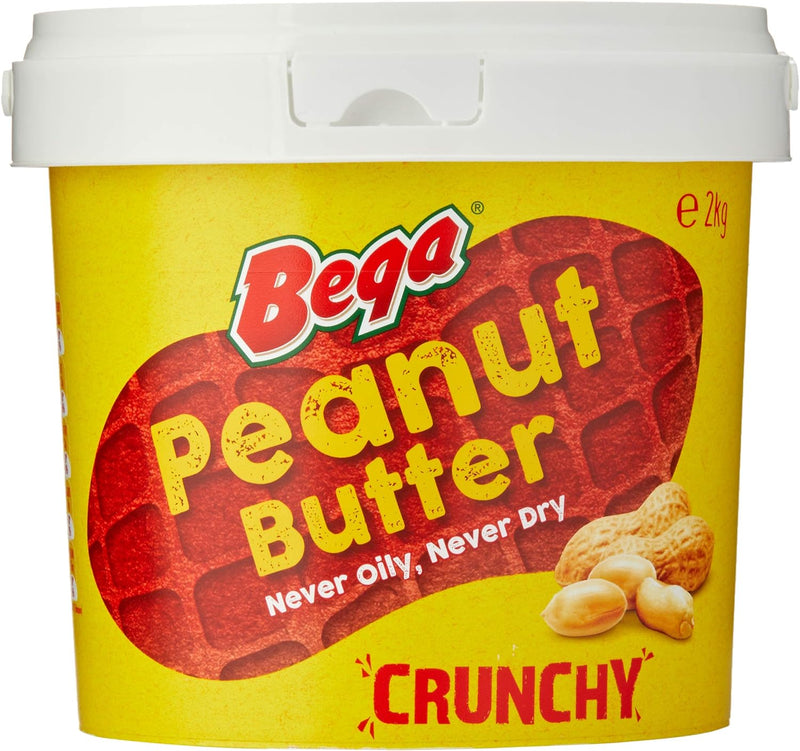 Peanut Butter Crunchy 2kg Tub Bega