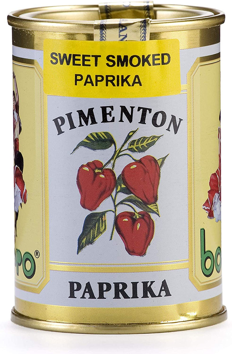Sweet Smoked Paprika 90gm Tin Bolero Country of Origin Spain