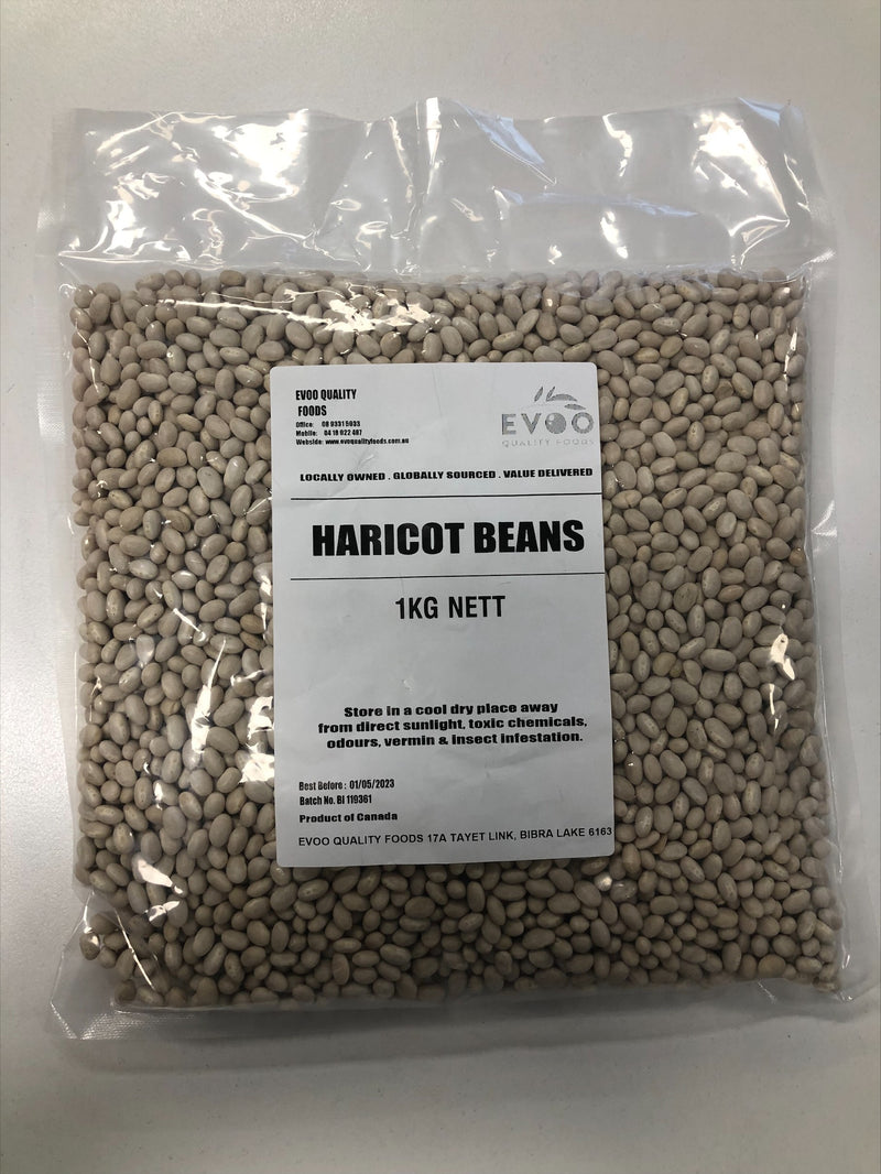 Haricot Beans Dried 1kg Bag