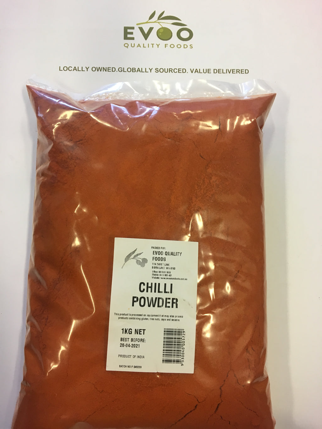 Red Chilli Powder/ Ground 1kg Bag