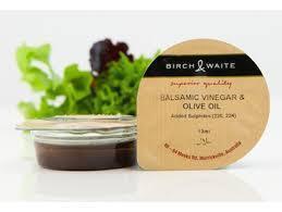 Balsamic & Olive Oil Vinaigrette 13ml x 270 Portion Control Birch & Waite (Pre Order)