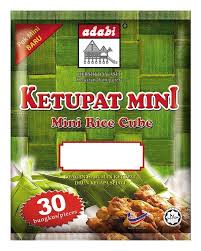 Ketupat Mini (Rice Cake) Adabi 30 x 20g Box