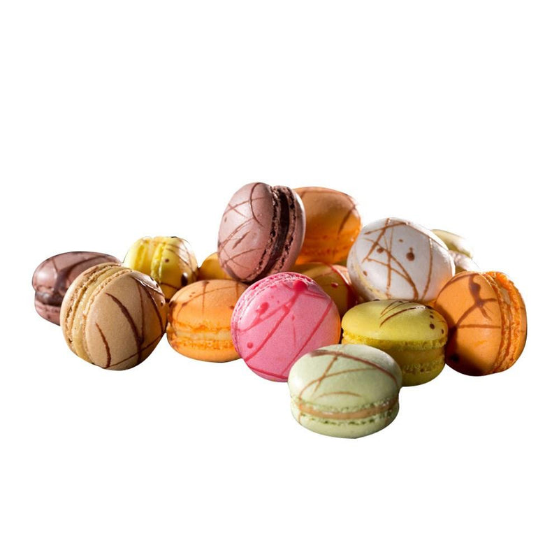 Traditional French Macarons Assorted 96pc x 15g Carton La Rose Noire