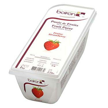 Strawberry Puree 1kg Frozen (Pre Order) Boiron/Ponthier