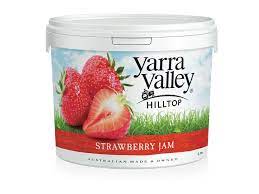 Strawberry Jam 2.5kg Tub Yarra Valley