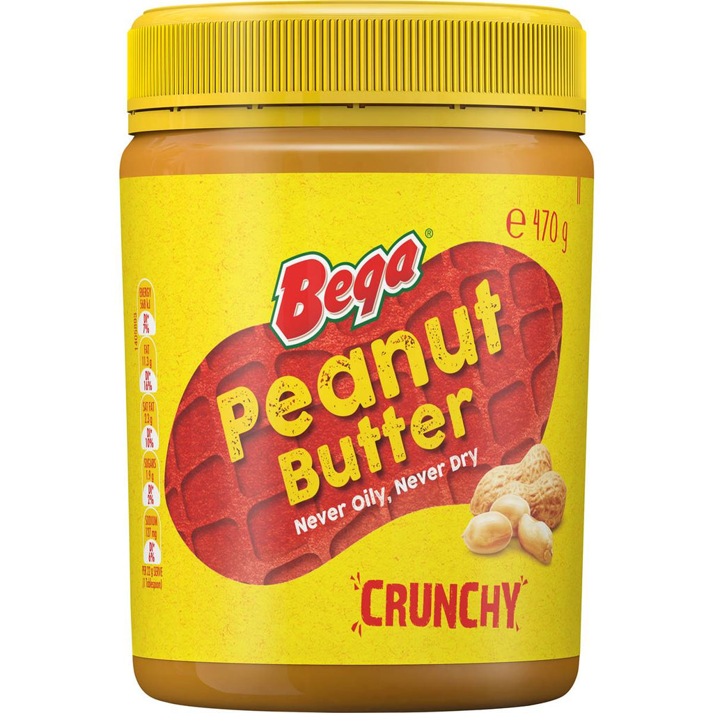 Peanut Butter Crunchy 470gm  Bega