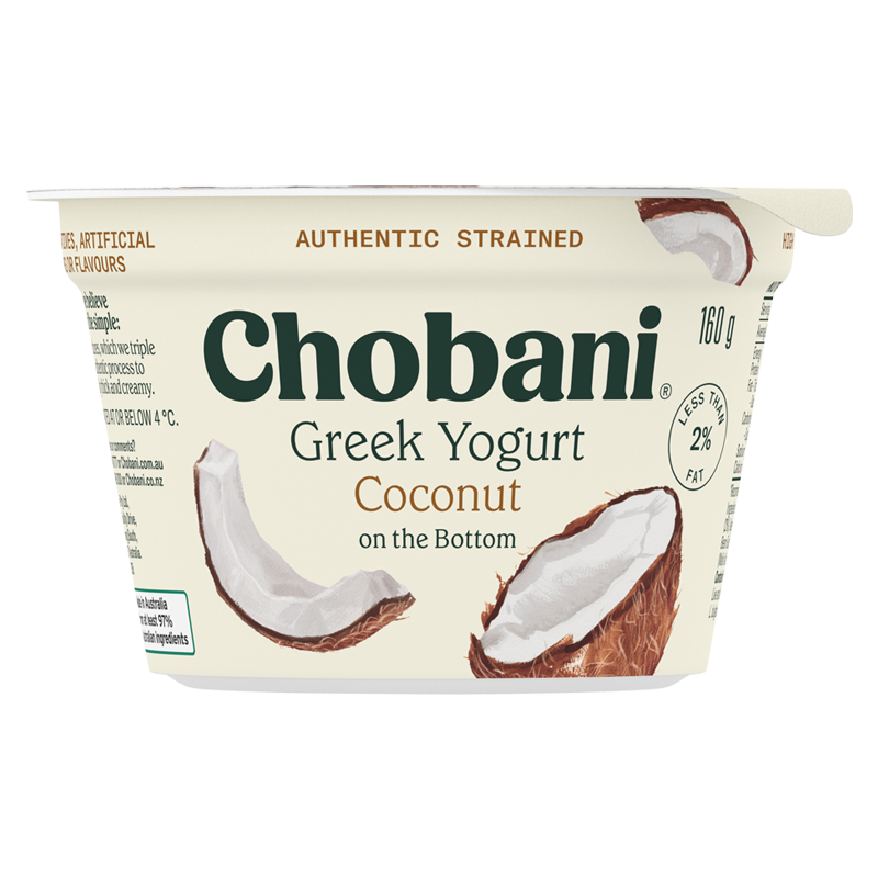 Coconut Greek Yoghurt 160g Chobani (5 Day Pre Order)