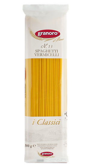 Spaghetti Vermicelli Classici Dried Pasta 500g Packet Granoro (#13)