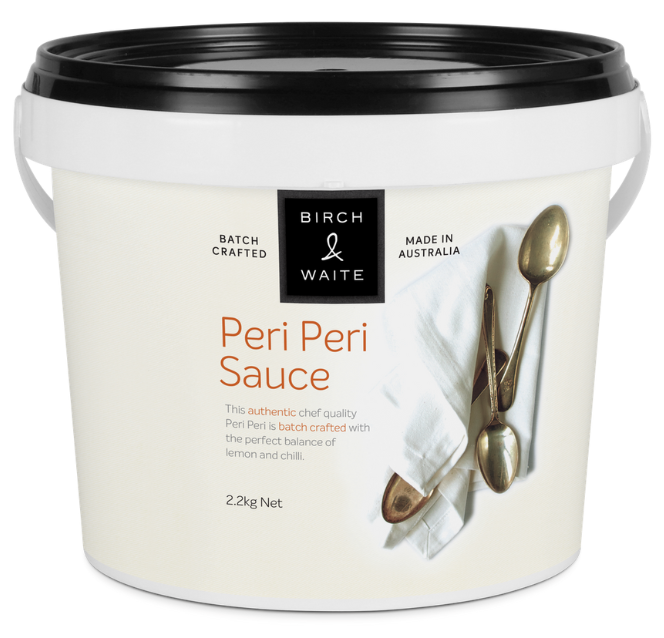 Peri Peri Sauce 2.2kg Tub Gluten Free Birch & Waite