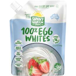 Egg Whites 100% Frozen 950 ml Bag F / Pride