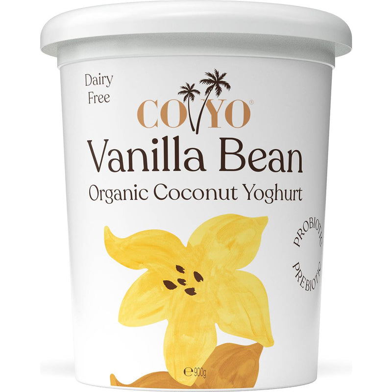 Vanilla Bean Organic Coconut Yoghurt 500g Coyo (Pre Order 3 days)