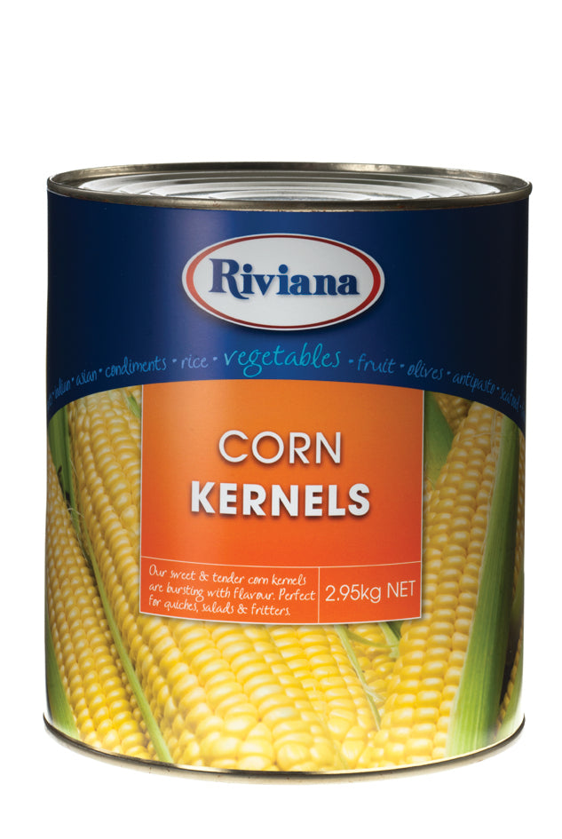 Corn Kernels 2.95kg Tin Riviana