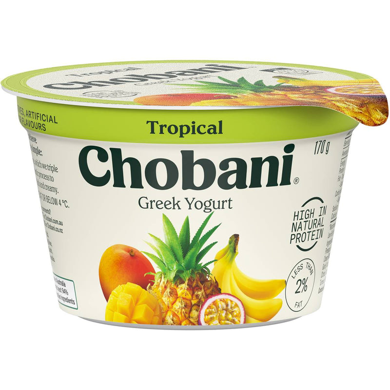 Tropical Yoghurt 160g Chobani (5 Day Pre Order)
