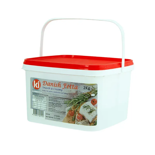 Danish Feta Cheese 2kg Tub KI