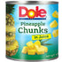 Pineapple Chunks in Juice 432g Tin Dole