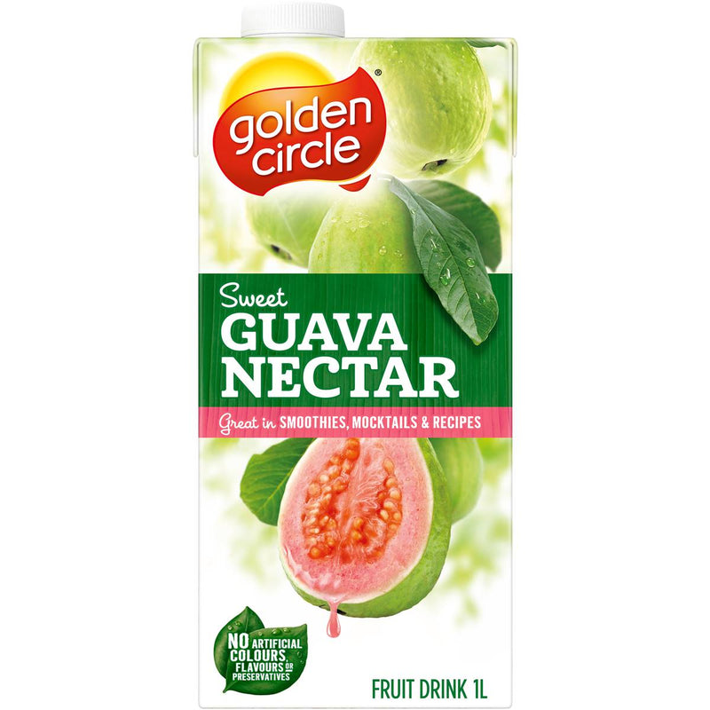 Guava Nectar UHT 1L Tetra Pack Golden Circle (Pre order 2 days)