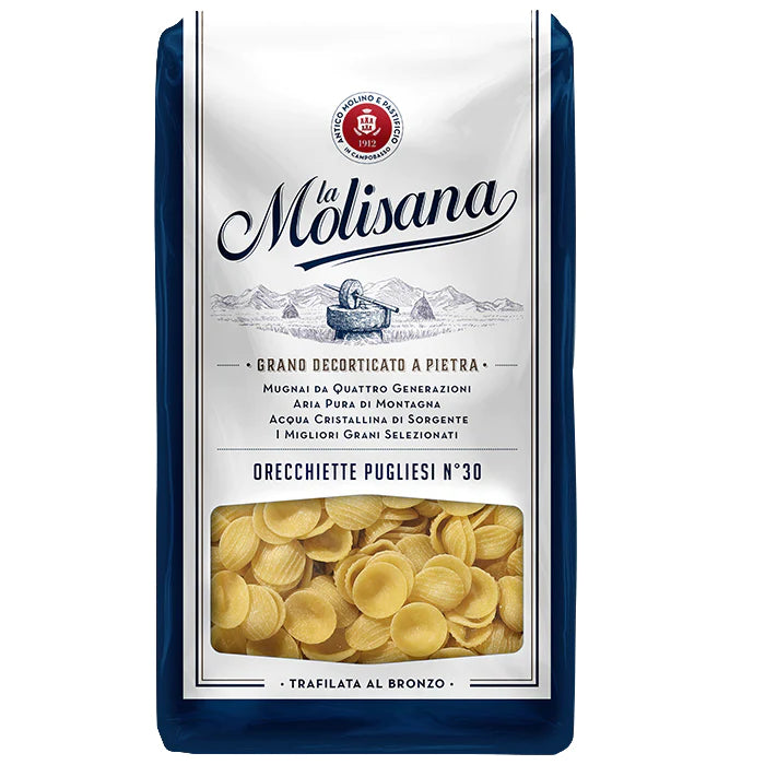 Orecchiette Puglisi Pasta Dried 500gm Bag La Molisana #30