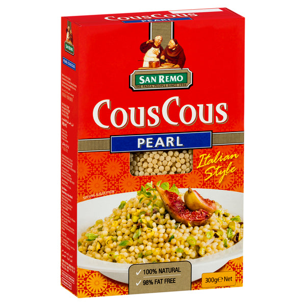 Couscous Pearl 300gm Box  San Remo #200