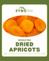 Apricots Whole Dried 1kg Bag Evoo QF