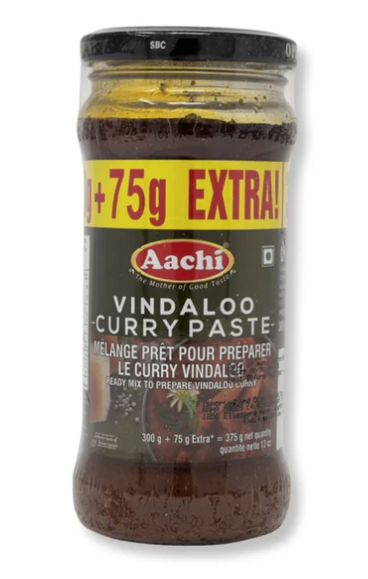 Vindaloo Curry Paste 375g Jar Aachi