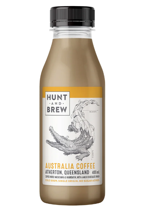 Australia Cold Brew Iced Coffee 8 x 400mL CARTON Hunt & Brew (Pre Order 3 days)