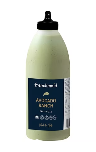 Avocado Ranch Dressing 1lt Bottle French Maid