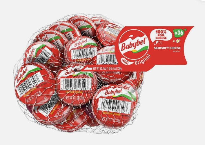Baby Bel Mini Cheese 36pcs 720g The Laughing Cow