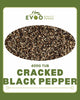 Cracked Black Pepper 400g Tub Evoo QF