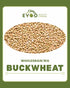 Buckwheat Whole Grain 1kg Bag Evoo QF