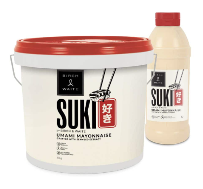 Suki Umami Mayonnaise 10kg Tub Birch & Waite