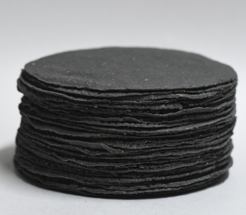 Tortillas Corn Authentic & Mexican Black (Activated Charcoal) GF 6" 1kg La Tortilla