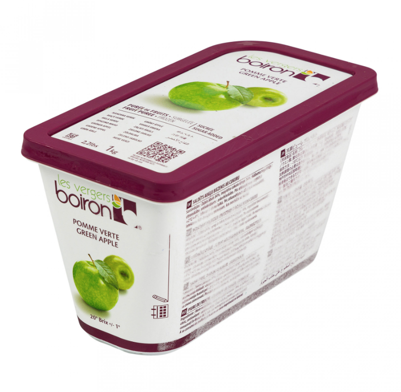 Green Apple Puree 1kg Frozen Boiron (Pre Order)