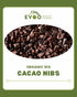 Cacao Nibs Organic 1kg Packet Evoo QF