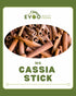 Cassia Sticks (Not Cinnamon Quills) 1kg Bag Evoo QF