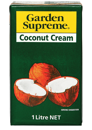 Coconut Cream UHT 1lt Tetra Pak Garden Supreme