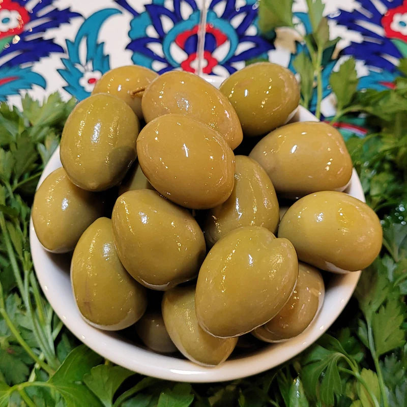 Olives Green Whole  in Brine 5kg Tub  K2K