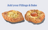 Danish Pastry Squares PLAIN (Pre cut, Unbaked) 64 per Carton Frozen EOI