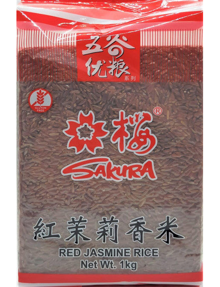 Red Jasmine Rice  1kg Sakura