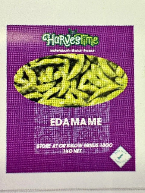 Edamame Pod (Shell On) 10 x 1kg CARTON ONLY Harvestime