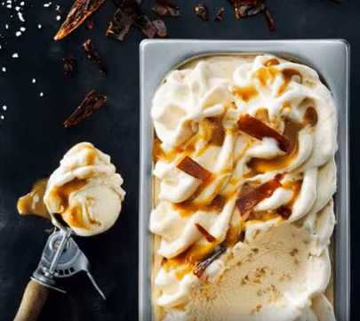 Ice Cream Rock Salt Caramel 5lt Tub Everest