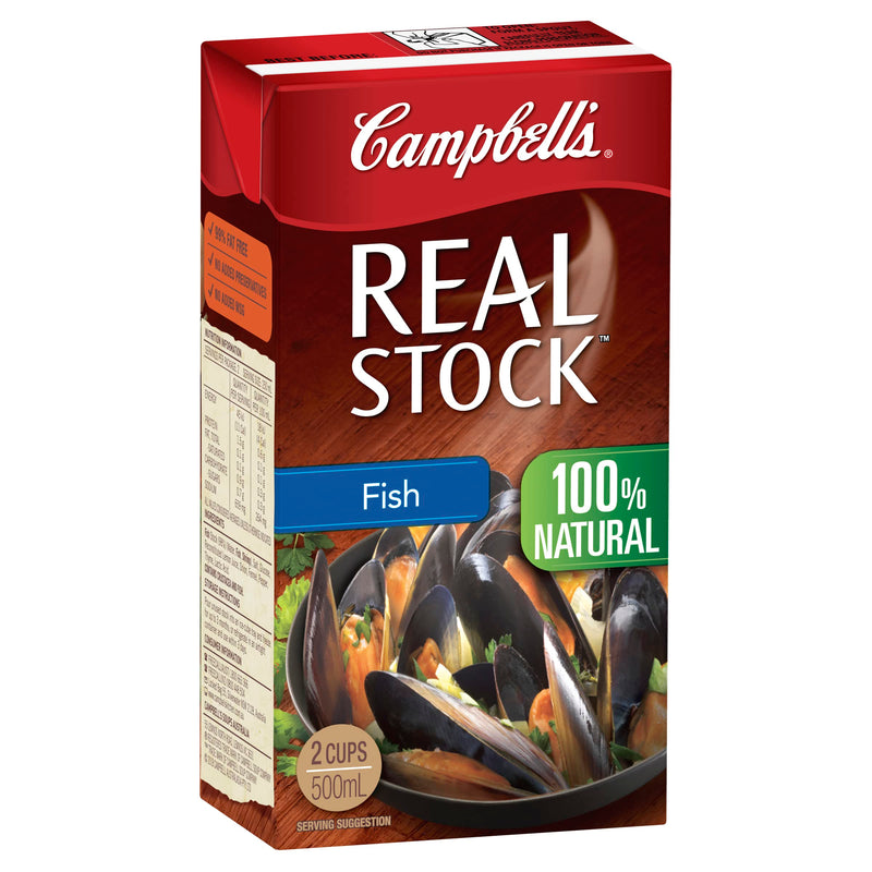Fish Stock Real 100% Natural 500ml Campbell's