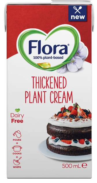 Thickened Plant Cream 500ml UHT Tetra Pak Flora